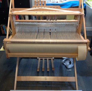 The back of the loom. It all fit! 